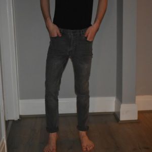 H&M Jeans with a Distressed Finish